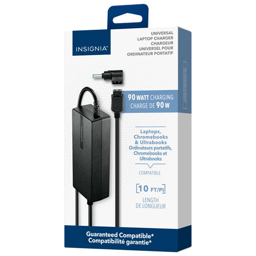 Insignia Universal 90W Laptop Charger (NS-PWLC591-C) - Powering Your Laptop, Anytime