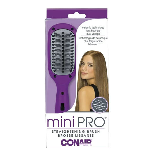 Conair Mini PRO Ceramic Hot Paddle Brush (Color Varies)