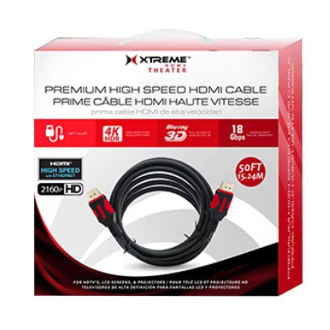 Xtreme 50 ft. Premium High-Speed HDMI Cable - XT-XHV11027