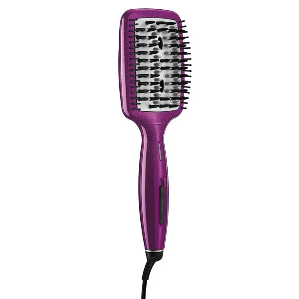 infinitiPRO by Conair Diamond Brilliance Shine System Ionic Straightening Brush - Effortless Elegance for Your Hair