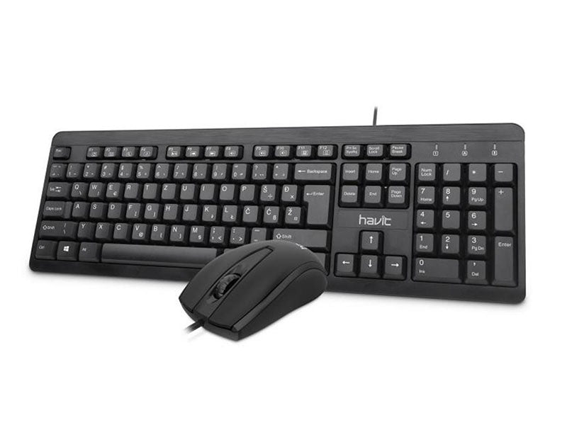 Havit KB611CM Wired USB Keyboard and Mouse Combo Set