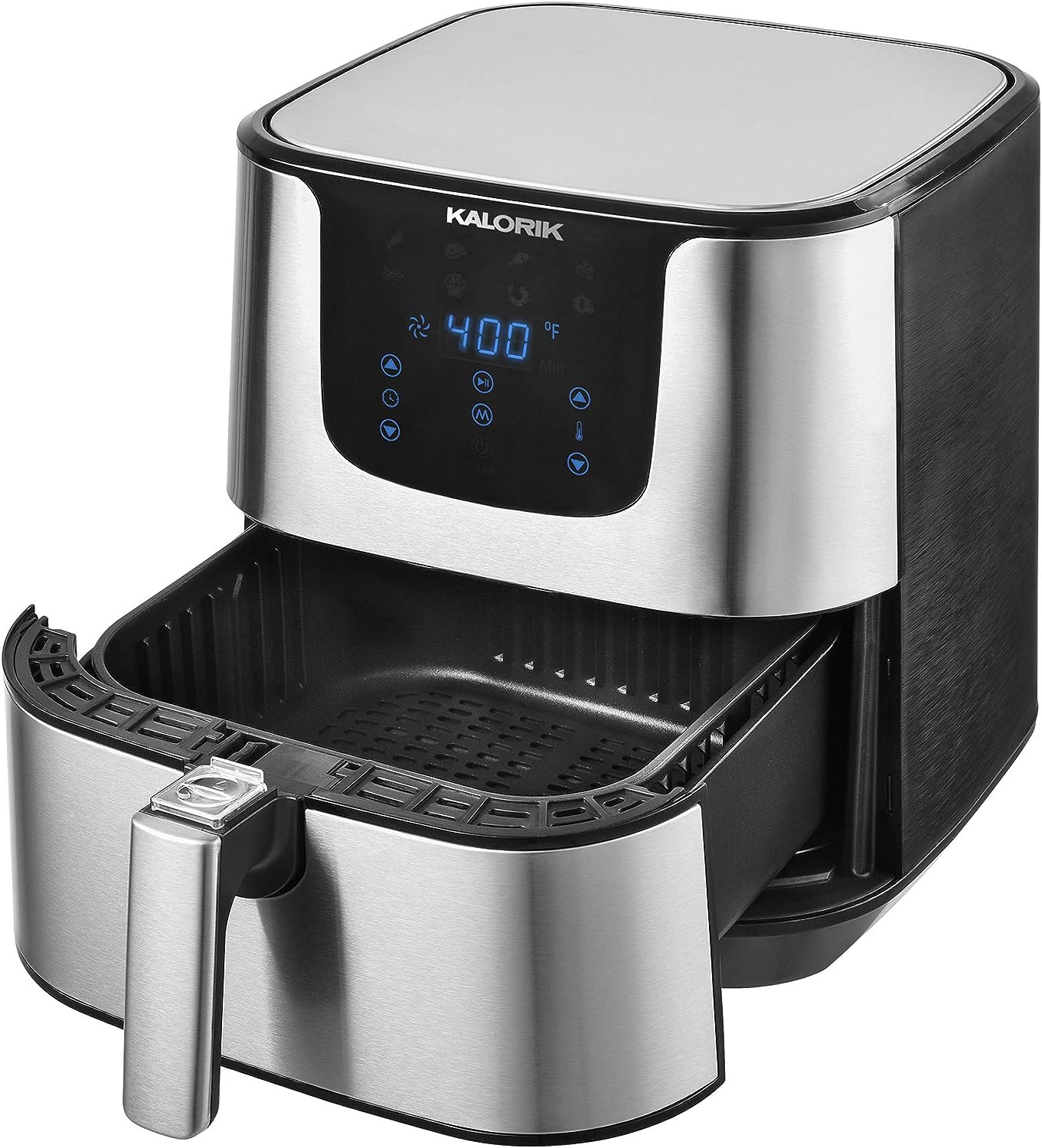 Kalorik Digital Air Fryer Pro 5.3L - Stainless Steel | Healthy and Quick Cooking