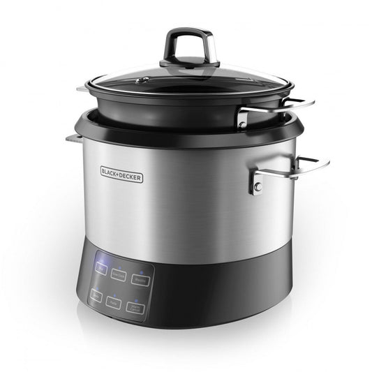 Black+Decker 6-in-1 20 Cup Cooking Pot - Your Culinary Companion!