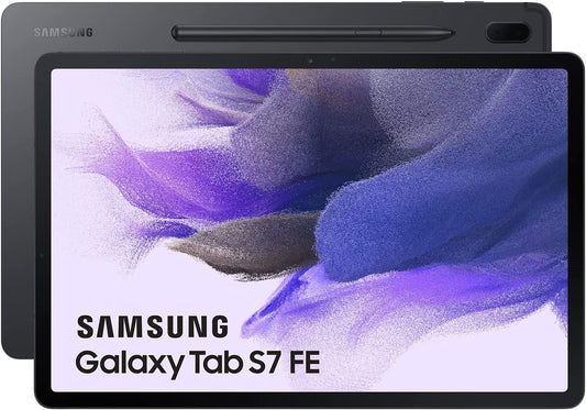 Samsung Galaxy Tab S7 FE with Protector & Keyboard: Unleash Productivity!